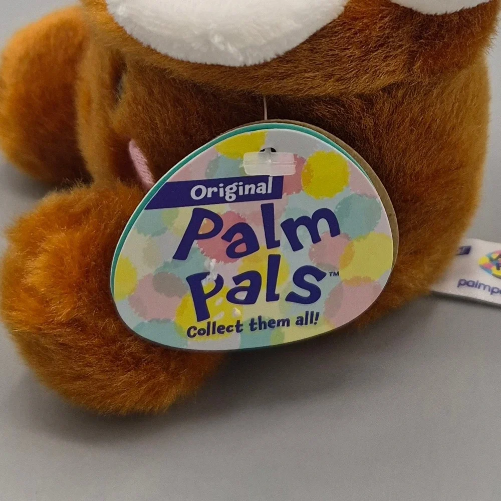 Aurora Palm Pals Flower Pot Plush Brown White Daisy Soft Toy 2024 NEW